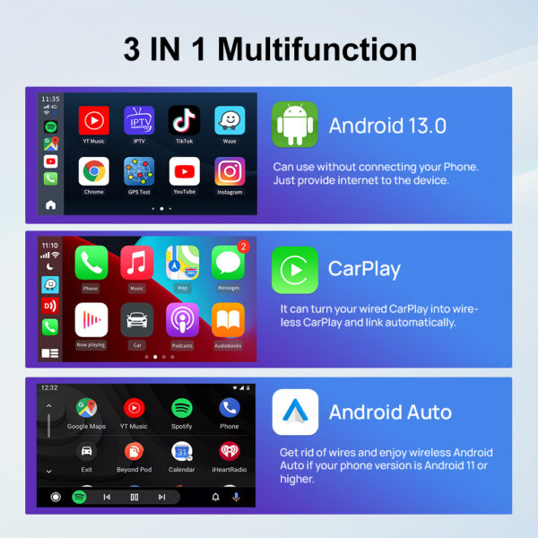 CarlinKit PLUS ar iebūvētu Android 13.0 (4G+64GB) - Image 2